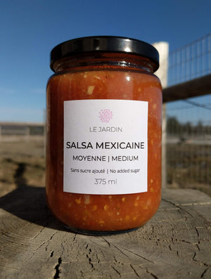 Salsa mexicaine sans sucre ajouté